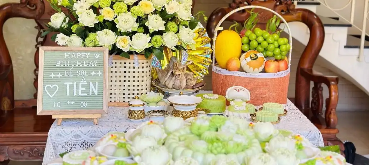Dịch Vụ Làm Mâm Cúng Đầy Tháng Bé Trai