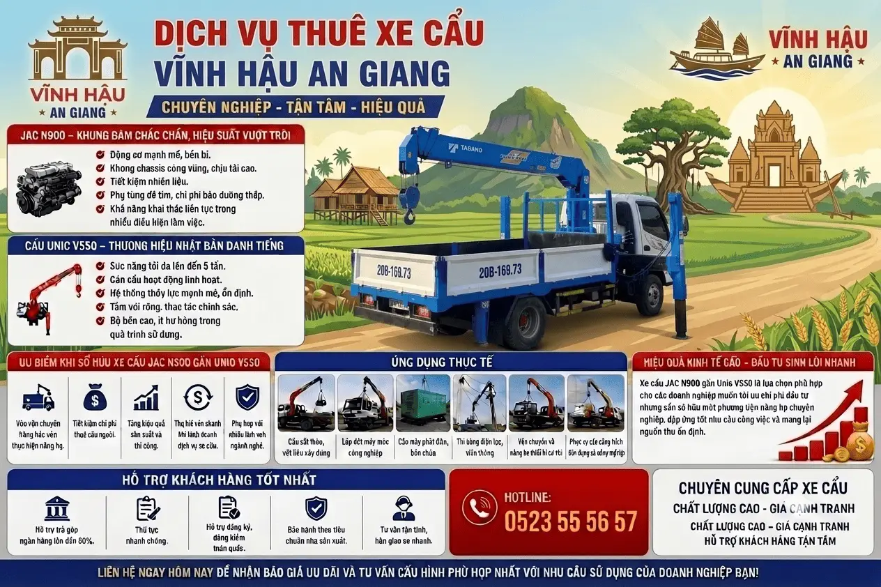 Dịch Vụ Cho Thêu Cẩu Tự Hành Cẩu Kato Vĩnh Hậu An