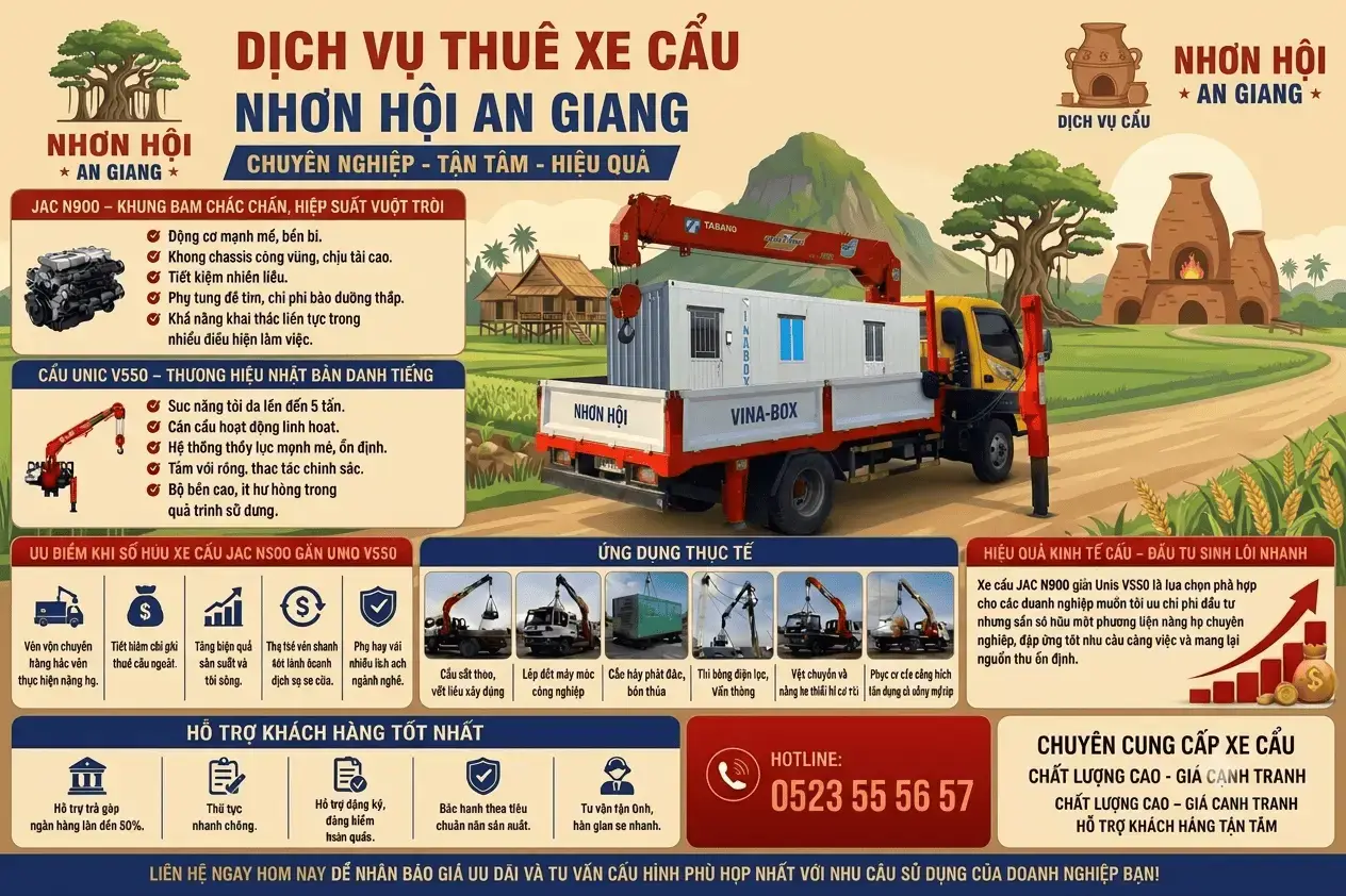 Dịch Vụ Cho Thêu Cẩu Tự Hành Cẩu Kato Nhơn Hội An